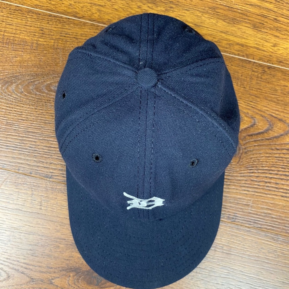 New Era Detroit Tigers MLB Fitted Hat Black Size 7 55.8cm Baseball Cap - Picture 5 of 9